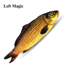 Appearing Fish (28cm) Magic Tricks Fish Appearing From Card Case Magia Magician Stage Illusions Gimmick Prop Mentalism 2018 FISM super drawer box professional rosewood edition stage magic tricks classic magia toys illusions object appearing in box magie