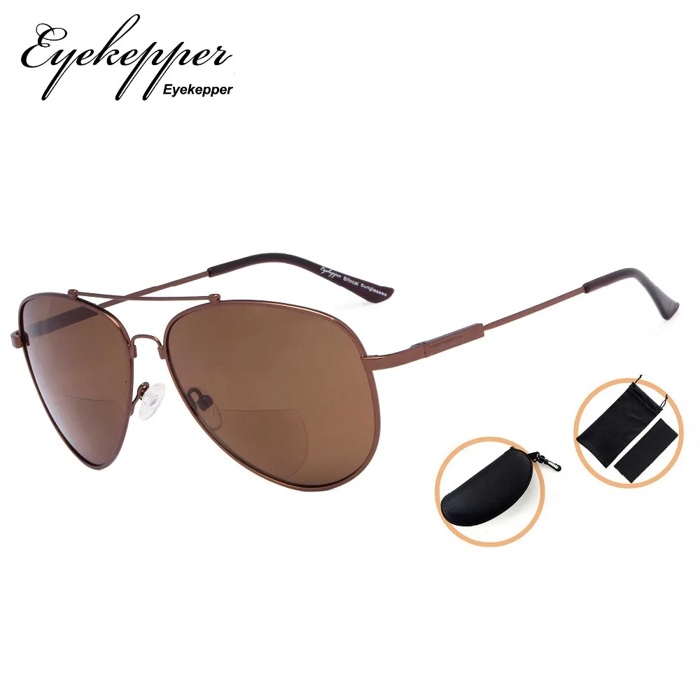 SG1804 Eyekepper бифокальные очки-полит Стиль чтения солнцезащитных очков с памятью мост и Arm