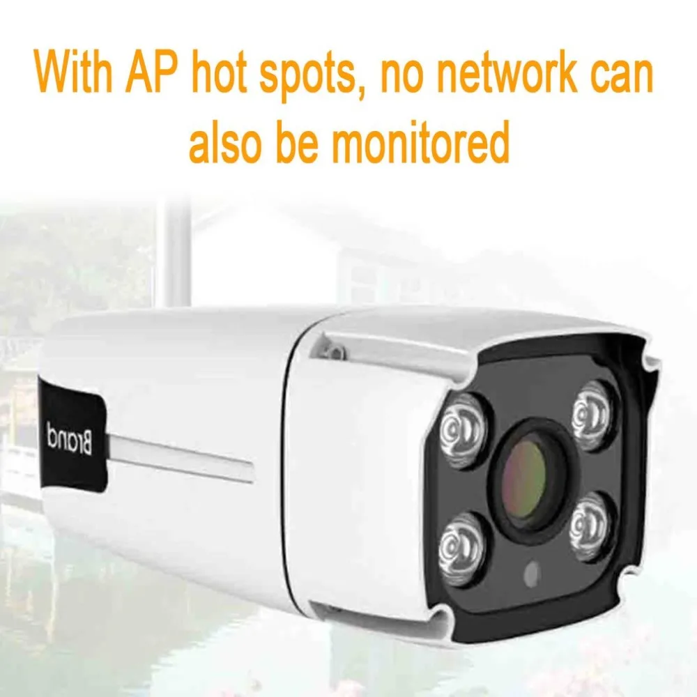 

LESHP Wireless Surveillance Camera Waterproof IP67 960P Full-color Night Vision IP Camera Home Security via APP Remote Control