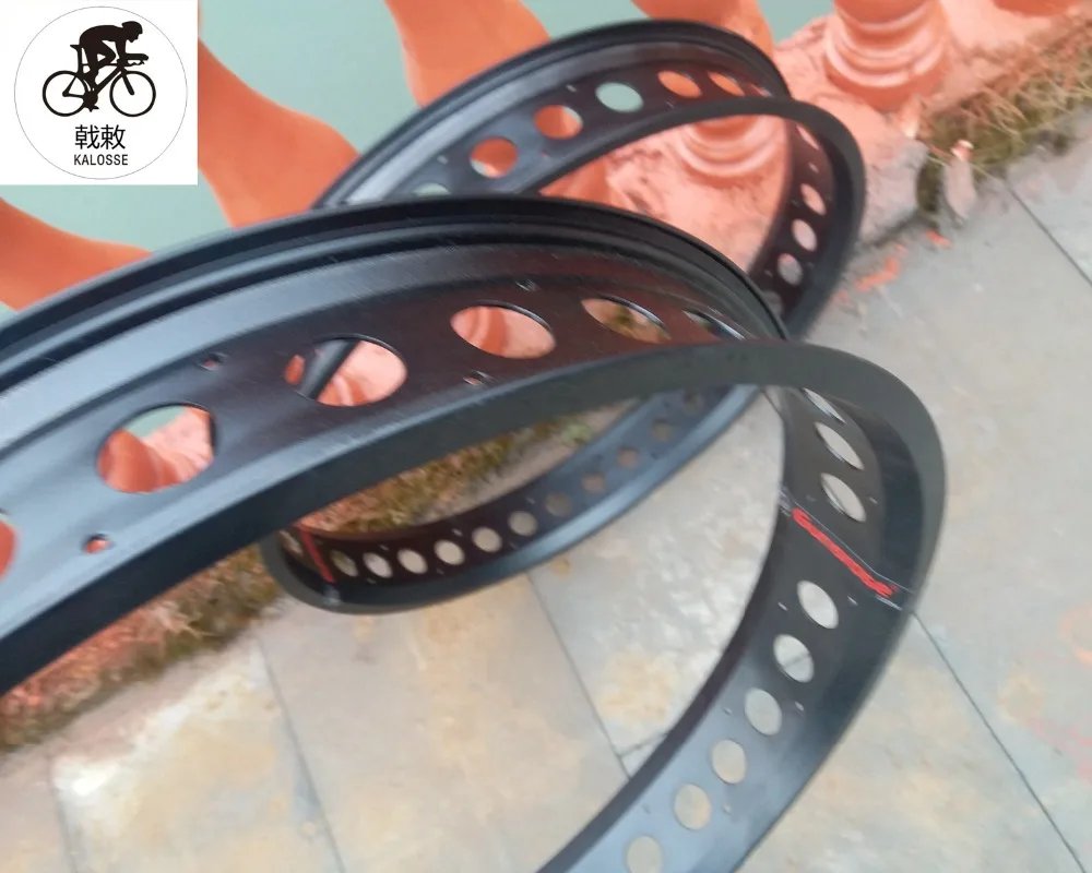 Kalosse 80 мм ширина 24X4,0 шины 24 дюйма пляжные велосипеды диски жира колеса велосипеда DIY цвета 36 отверстиями зимние велосипеды