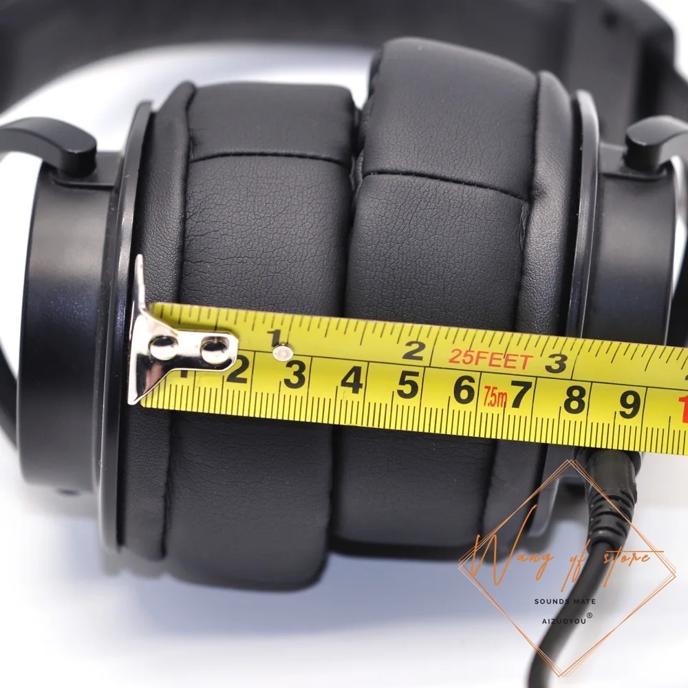 Online Almohadillas para orejas de repuesto con esponja de memoria súper gruesa almohadillas para auriculares con ATH M50X de Audio Technica ATH M50