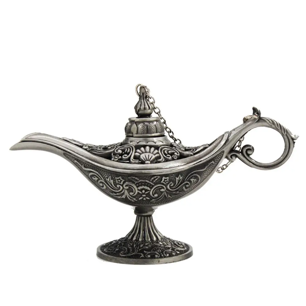 Традиционная выдалбливающая сказочная Волшебная Лампа Алладина светильник миниатюрные украшения чайный горшок Genies лампа украшения ремесла