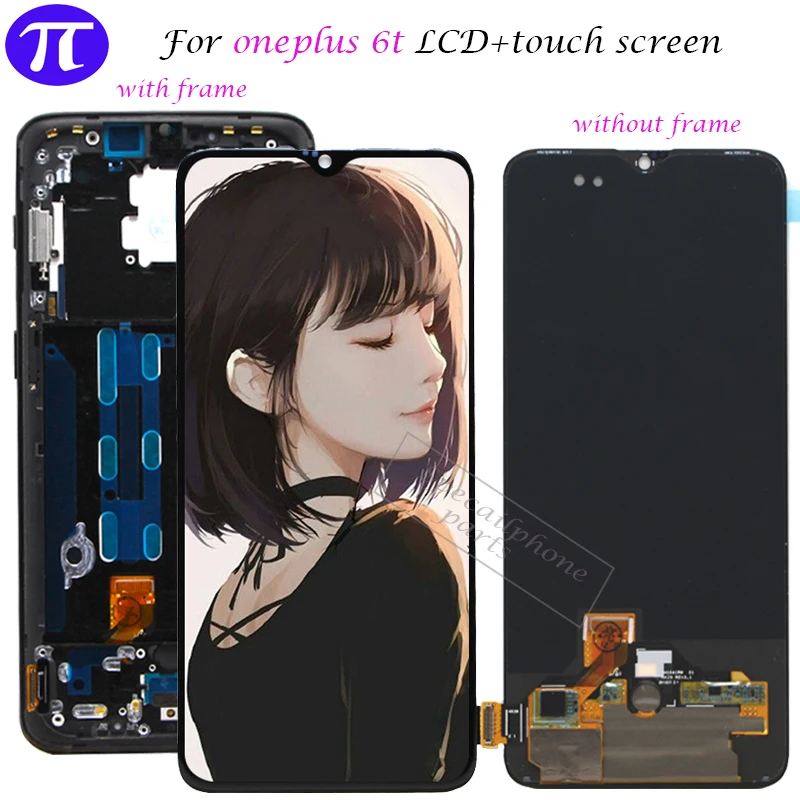 

OEM 6.41''Oneplus 6T LCD Display Screen Touch Panel Assembly One plus 6T LCD Display Digitizer Display OnePlus6 T LCD+tools