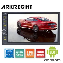 

ARKRIGHT 7'' Quad Core 2 Din Android 6.0 Head unit Universal Car Radio Audio Stereo GPS Navigation HD Car Multimadia Player