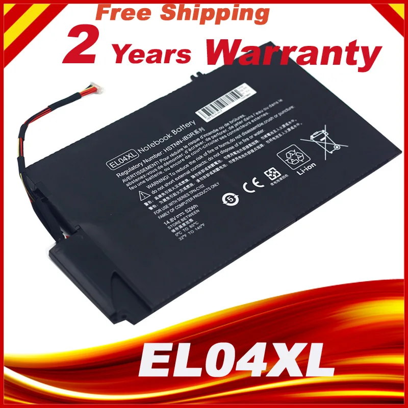 

Battery For HP ENVY TouchSmart 4 EL04XL TPN-C102 HSTNN-IB3R HSTNN-UB3R