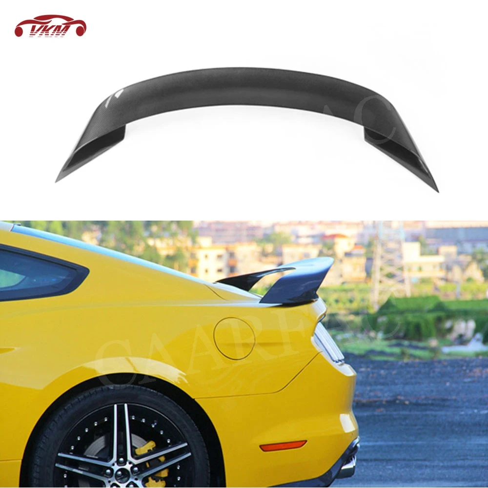 

Rear Spoiler Trunk Tail Wing For Ford Mustang GT350 R Style Big Spoiler 2015 2016 2017 Auto Racing Car Styling