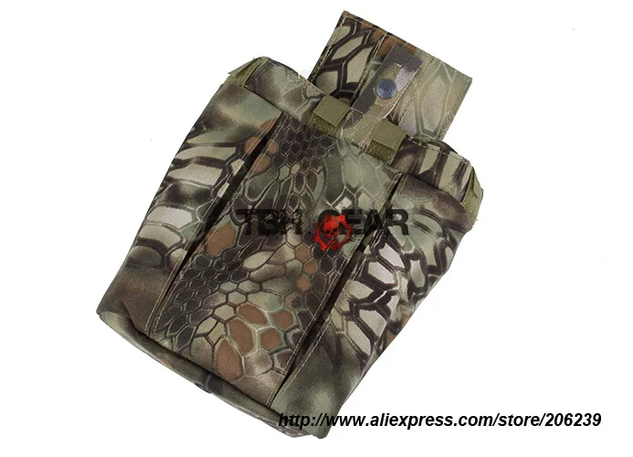 

TMC 167-169 E2M Dump Pouch Kryptek Mandrake Medium Mag Tactical Dump Pouch+Free shipping(SKU12050414)