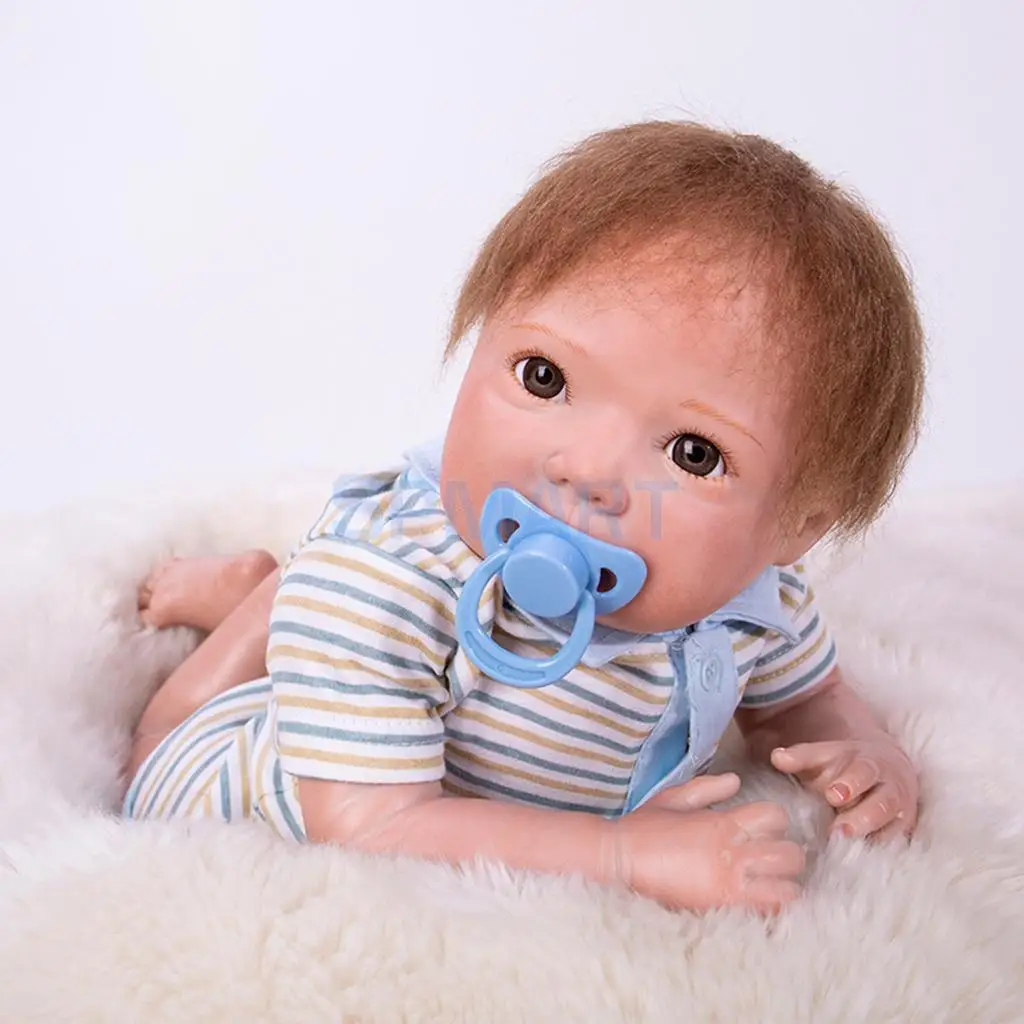 Cute Cartoon Dummy Pacifier & Magnet Set Baby Doll Supplies for Reborn Newborn Dolls Accessories