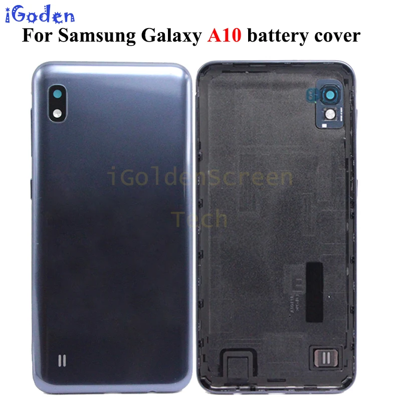 

For Samsung Galaxy A10 A105 A105F Back Battery Cover Glass Housing Cover for Samsung A10 Door Rear Case Replacement