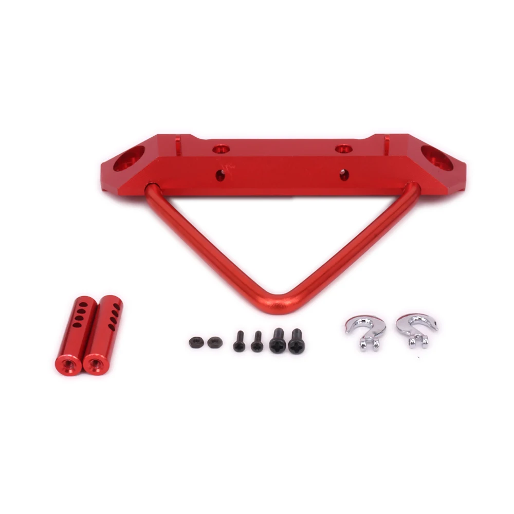 1 шт. алюминиевый передний бампер из сплава для trx4 Rc автомобиля 1/10 Traxxas trx 4 blazer Crawler