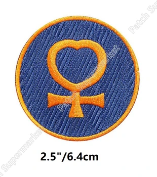 

Sailor Moon Sailor Mars Planetary Symbol Embroidered Patches TV Series Japanese Anime Iron On cosplay costume backpack