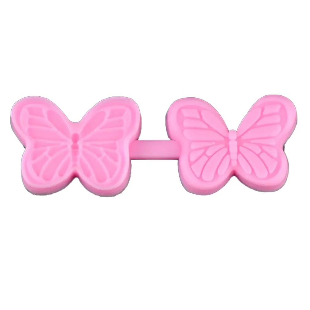 

Siamese butterfly fondant cake mold silicone mold cake decoration baking tools DIY cake mold