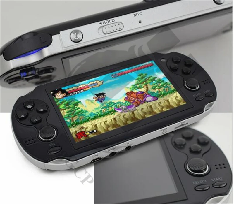 Игровые приставки HaoLongGCP 4 3 дюйма 8 ГБ 32 бит|handheld game player|game player32 bit |