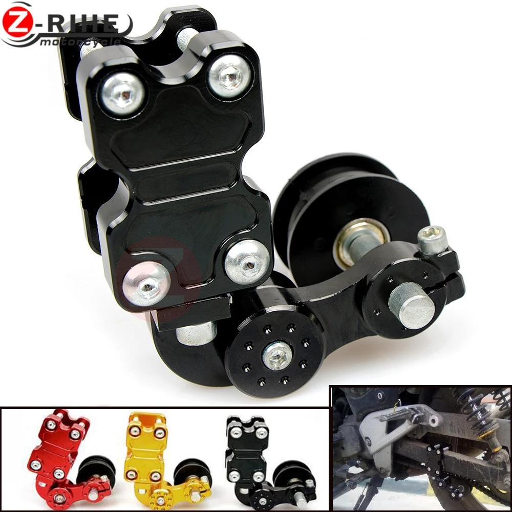 Universal Motorcycle Chain Tensioner Bolt on Roller Chopper ATV Dirt