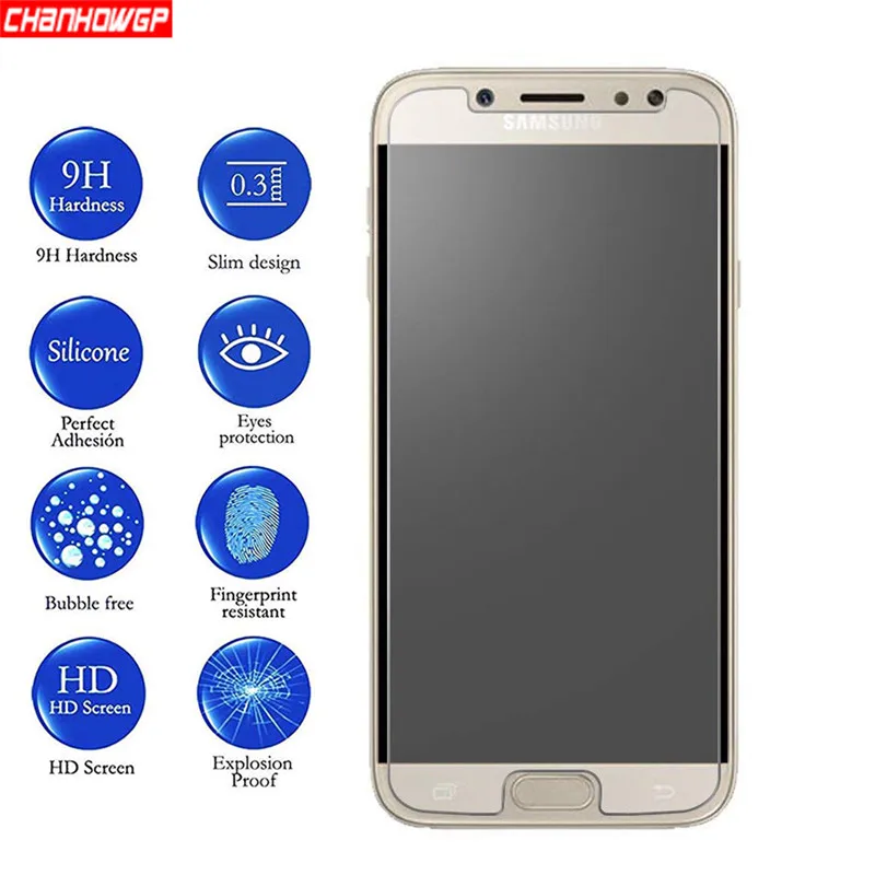 Закаленное стекло для Samsung Galaxy J3 J5 J7 2017 Pro Защитная пленка экрана Neo Core | Мобильные