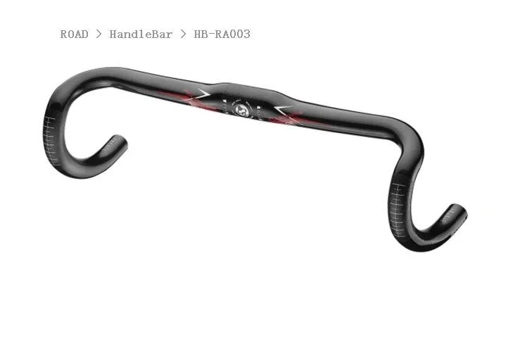 FOURIERS HB-RA003 carbon handlebar road Ultralight bicycle handlebar carbon fiber road bicycle handlebar 35MMX400MM/420MM/440MM