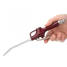 Сильный давление пыли воздуходувка нержавеющая сталь пневматическая воздуходувка пистолет инструменты для уборки дома