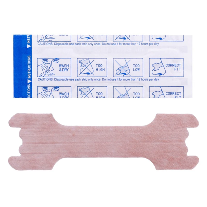Портативный мин 50 шт. вентиляционные носовые наклейки s полоски для остановки храпа против храпа здоровья наклейки полоски для более легкого дыхания