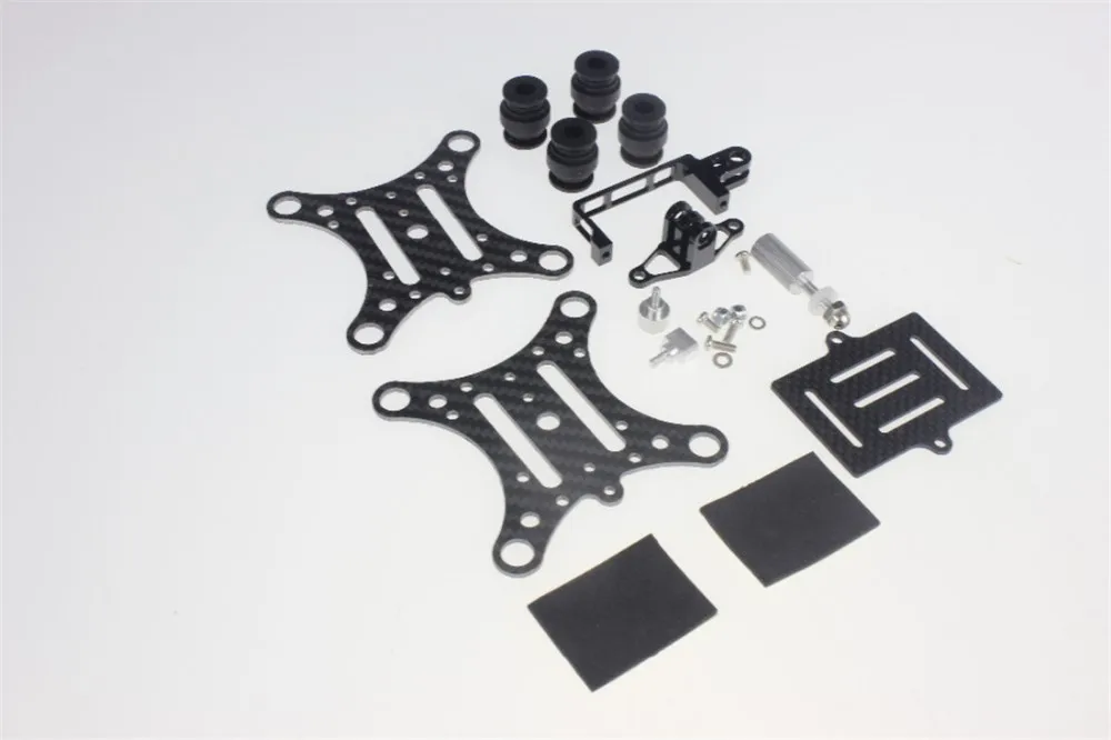 F10043 Carbon Fiber Camera Gimbal Mount FPV Damping PTZ For DJI Phantom Quadcopter Multicopter Gopro Hero 3