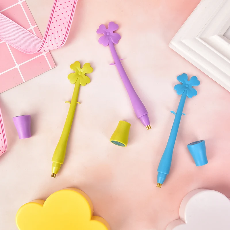

1pc Diamond painting point drill pen, round drill double head fast point drill pen no trace stick diamond pen embroidery tool
