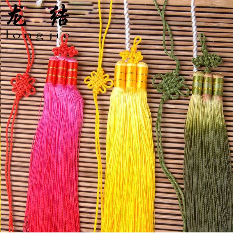 Longjie new Hanging Decorations Decoration Crafts tassel Chinese knot