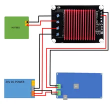 Запчасти для 3D-принтера нагревательный контроллер MKS MOSFET для теплового кровати/экструдер mos-модуль превышает 30A Поддержка большого тока