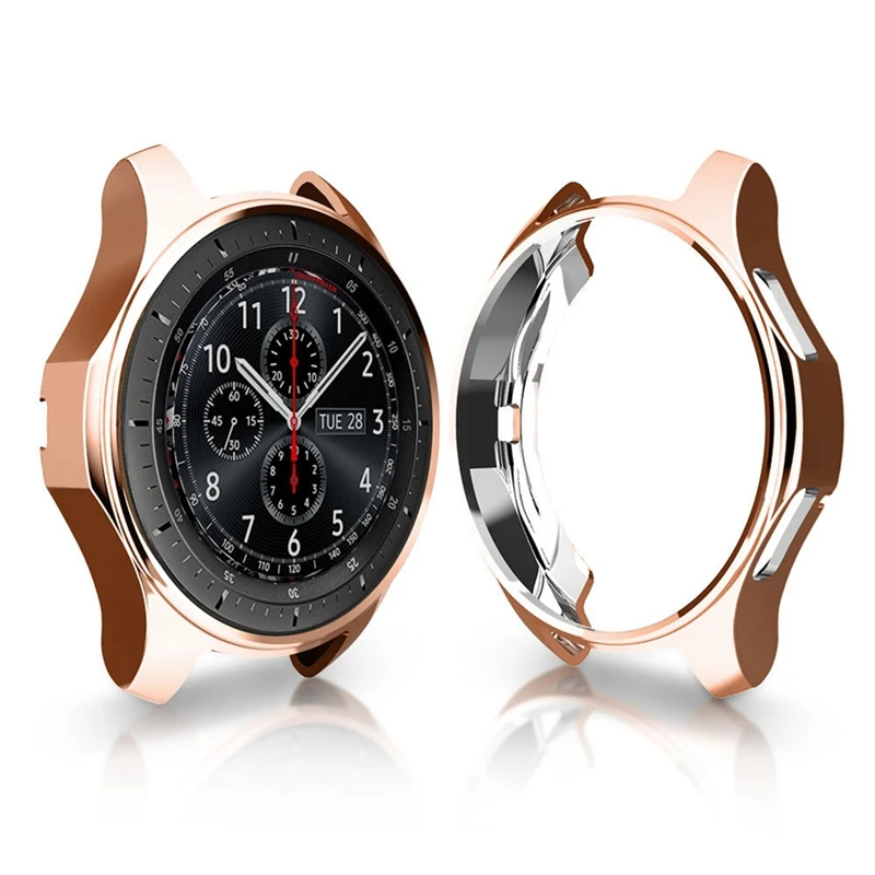 

YUEDAER Luxury Protective Cover Case For Samsung Galaxy Watch 46mm 42mm Protection Thin Cover For Samsung Gear S3 Cases Soft TPU