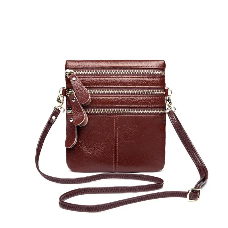 High Quality Genuine Leather Women's Flap Shoulder Bags Female Small Clutch Luxury Designer Tote Messenger 2018 Brand | Багаж и сумки