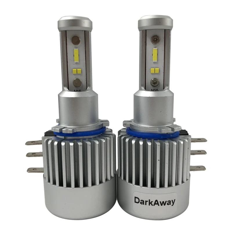 Светодиодная лампа DarkAway H15 60 Вт 8000 лм 12 В|Передние LED-фары для авто| |