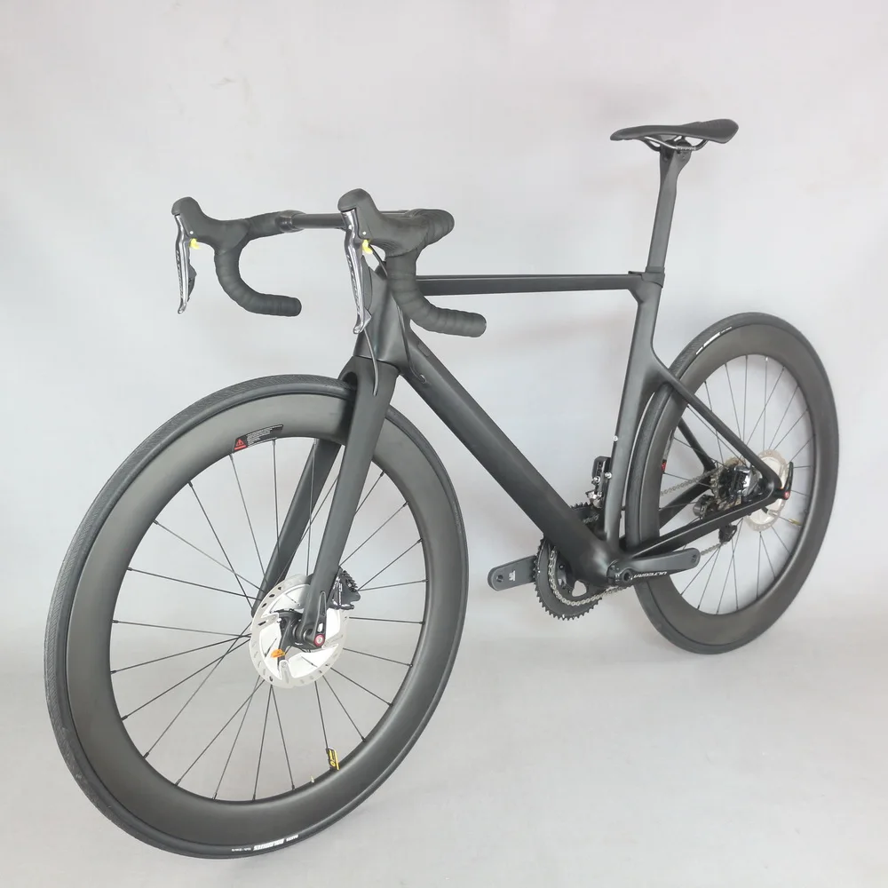 Новые поступления Aero дисковый тормоз Дорожный полный TT x16 с SH1MANO R8070 Di2 указано DT350
