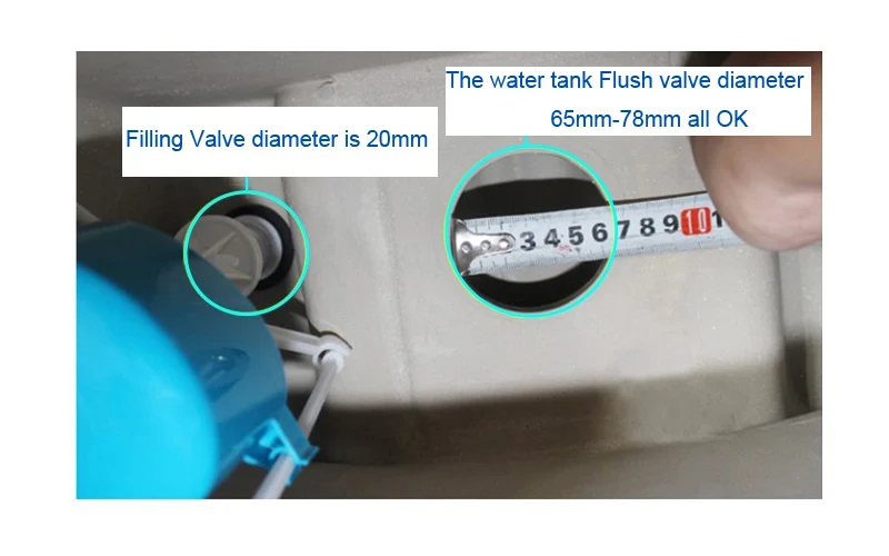 Ванная комната хвостовик Впускной инструмент для чистки туалета поплавок Регулируемый флеш кнопочный водяной клапан Туалет бак для воды наполнение впускных клапанов