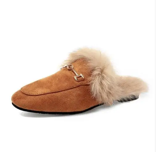 womens slide on flats