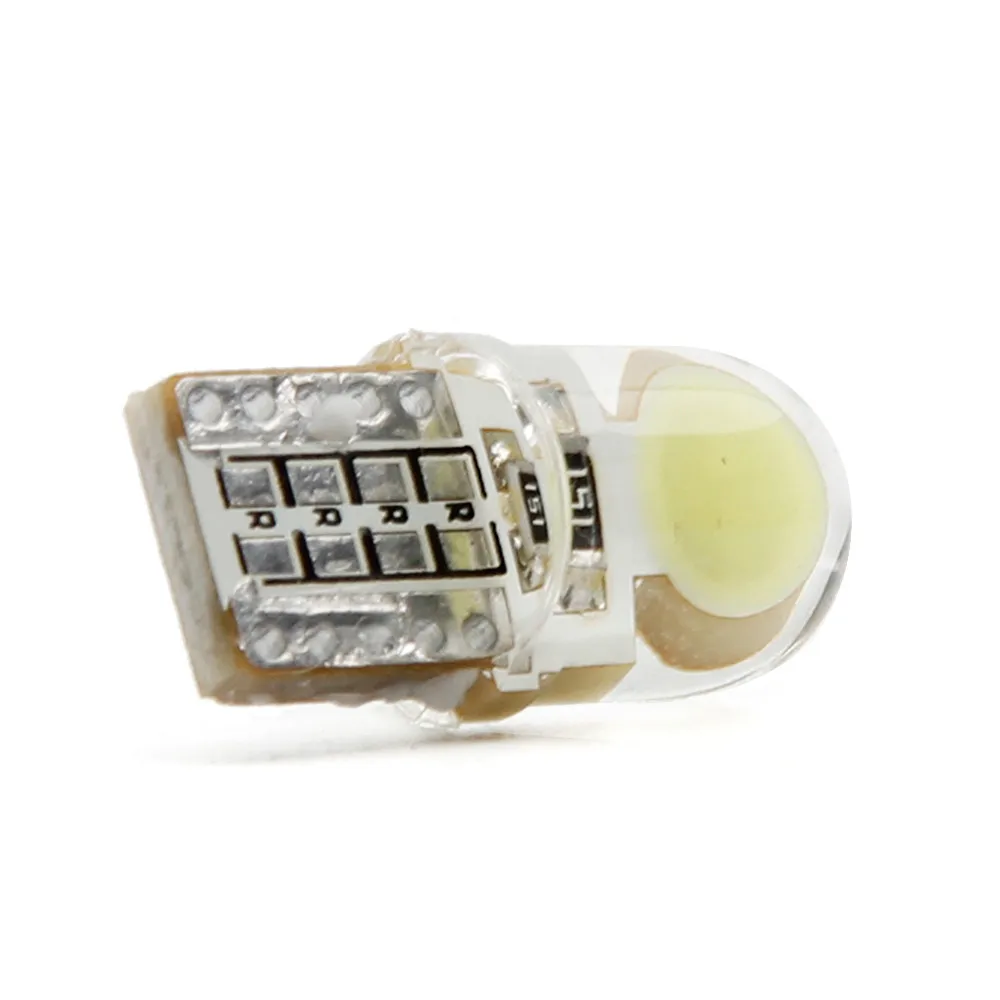 20*9,5 мм T10 194 168 W5W COB 8 SMD Светодиодная лампа с can-шиной кремнезема яркая белая лампочка для подсветки номерного знака автомобиля-Стайлинг@ 019