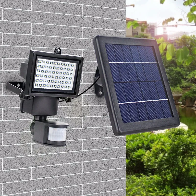 Superbright 60LED Solar Powered Security Lights Waterproof Outdoor Motion Sensor Lighting for Wall Patio Garden Landscape Lamp (12)