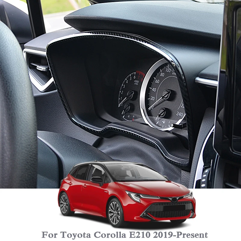Автомобильный Стайлинг для Toyota Corolla E210- Нержавеющая сталь Руль приборной панели отделка кольцо украшение наклейка крышка блесток