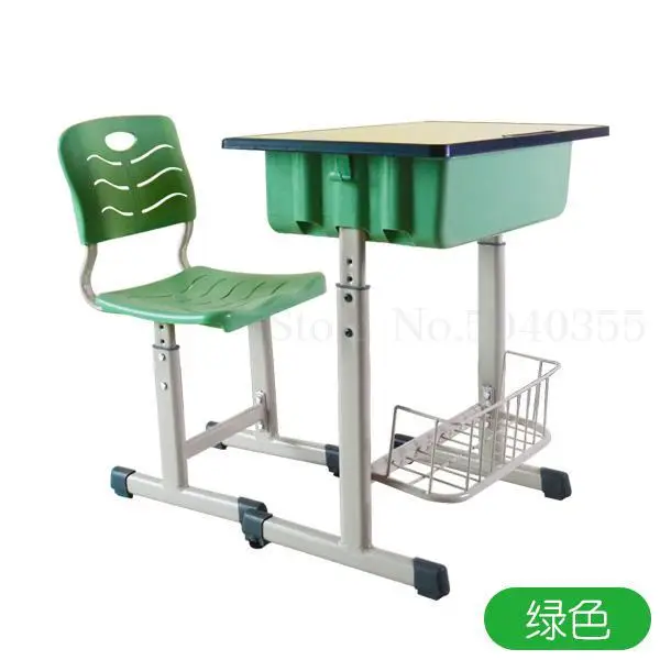 Студенческий стол и стул для начальной и средней школы, учебный класс для коррекции подъема, письменный стол для детей, один стол для учебы - Цвет: 0.0.  12