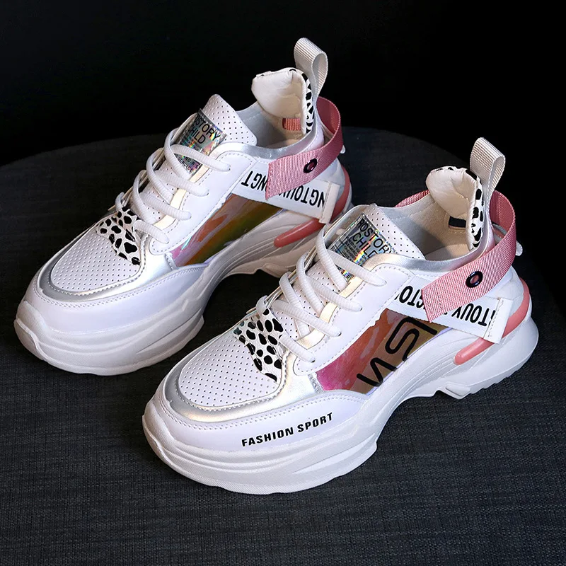 

2019 New Spring Fashion Women Casual Shoes Comfortable Platform Shoes Woman Sneakers Ladies Trainers Chaussure Femme