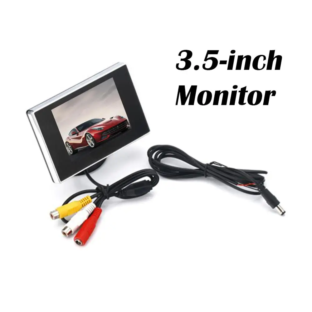 3 5 Inch Car Vehicle Overhead Monitor Color TFT HD Color LCD Monitor Rearview Monitor Screen