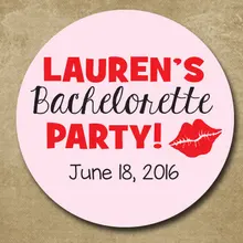 Красная Свадебная наклейка на заказ, бирки, этикетки для бутылок, кекс Toppers, этикетки для конфет, наклейки на день рождения, свадебные украшения