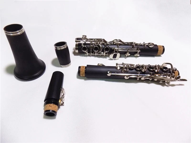 Бакелит Кларнет духовые инструменты 26 ключей кларнет немецкая система с ABS чехол ткань для чистки тростника