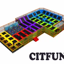 30*18 м индивидуальный дизайн sky zone батут парк с CE одобрением для продажи CIT-TP220A