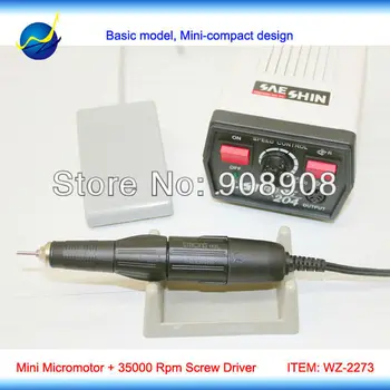 

Original Mini Brush Micromotor 35000 RPM STRONG 204 for Dental, Nail Art, Pedicure, Technic, Hobby, Jewelry and Industry 110V