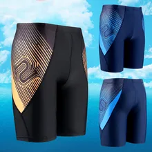 Мужские летние модные дышащие шорты с принтом для фитнеса и пляжа, спортивные плавки для плавания, шорты для мужчин