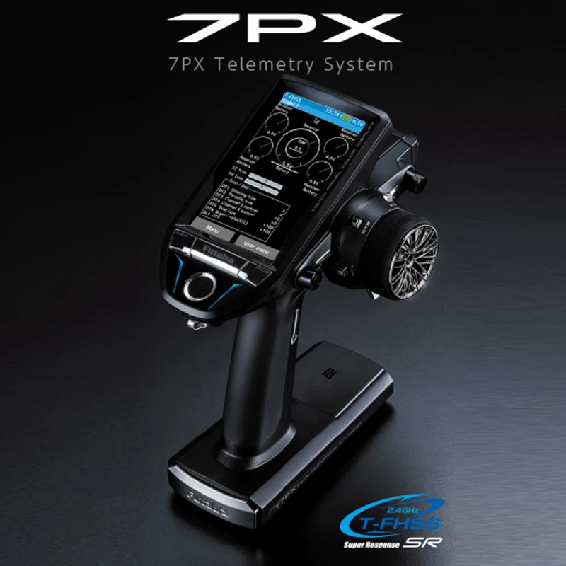 

Futaba 7PX 7Channel 2.4G Radio Model Car Remote Control Transmitter with receiver R334SB