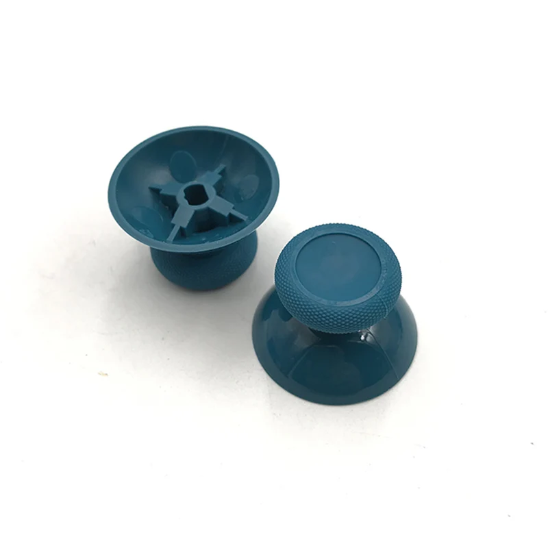 Cyan-Blue 20PCS Для xbox ONE S/X контроллер 3D аналоговые колпачки Кнопка аналогового стика Крышка для xbox ONE Elite силиконовый захват большого пальца 20 шт - Цвет: Cyan-Blue 20PCS