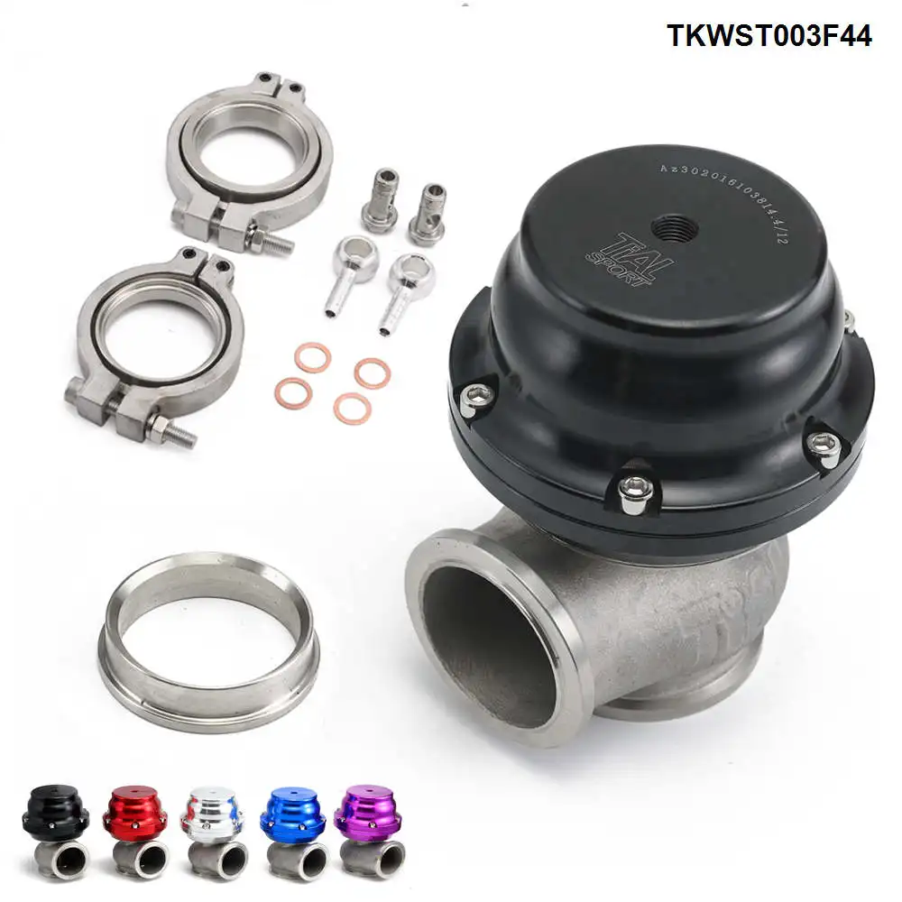 V44 MVR 44mm V Band External Wastegate Kit 24PSI Exhaust Manifold or