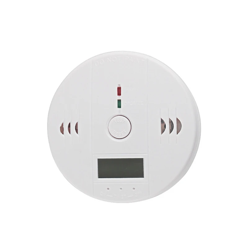 

Portable CO Detector Alarm LCD Security Gas Monitor Carbon Monoxide Detectors Battery Powered GT66