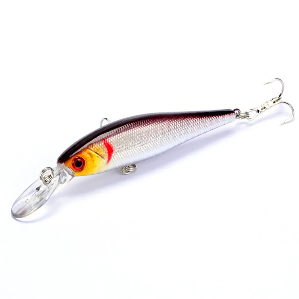 1pcs Classic Minnow Fishing Lure Hard Artificial Bait Bionic 3D Eyes 10cm 9.4g Fishing Wobblers Crankbait Plastic Fish Tackle 1pcs Classic Minnow Fishing Lure Hard Artificial Bait Bionic 3D Eyes 10cm 9.4g Fishing Wobblers Crankbait Plastic Fish Tackle