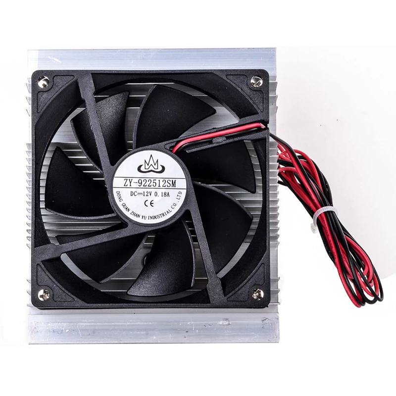 TEC 12706 Thermoelectric Peltier Refrigeration Cooling System Kit Cooler Fan DIY 4