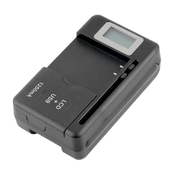 

2017 New Mobile Universal Battery Charger LCD Indicator Screen For Cell Phones USB-Port Hot Promotion Wholesale